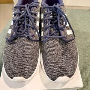 Adidas Black and White Knit Sneakers